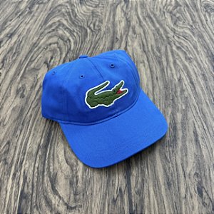 Boné Lacoste Big Croc Azul Royal 2023