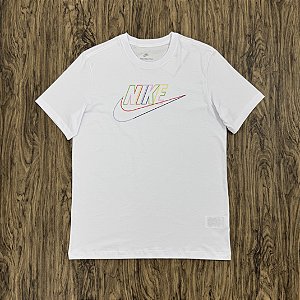 Camiseta Nike Icons Color Branca