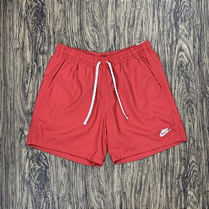 Short Nike Sportswear Woven Flow Vermelho