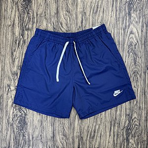 Short Nike Sportswear Woven Flow Azul Marinho