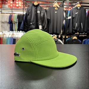 Boné Lacoste Five Panel Verde Limão
