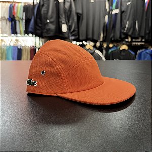Boné Lacoste Five Panel Laranja