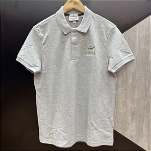 Polo Lacoste Regular Fit PH1136 Cinza