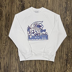 Moletom Lacoste Summer Branca TH7581