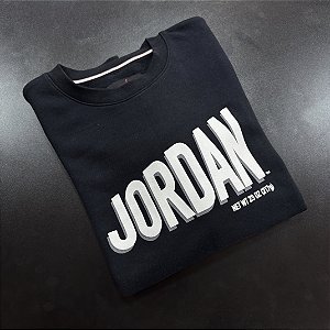 Moletom Nike Jordan Flight MVP Graphic Preto