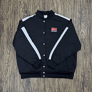 Jaqueta Bomber Nike Team Preta