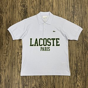 Polo Lacoste Paris Classic Fit PH7419 Azul Bebê