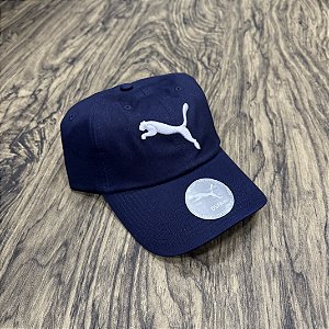 Boné Puma Big Logo Azul Marinho