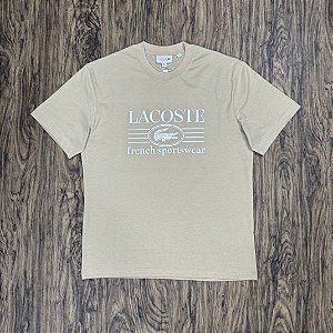 Camiseta Lacoste French TH1265 Bege