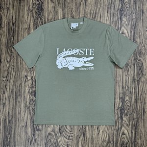 Camiseta Lacoste "SINCE 1933" TH1262 Verde