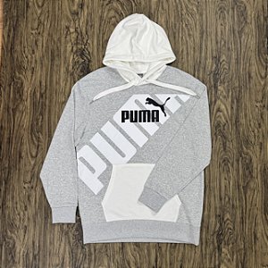 Moletom Puma Big Logo Cinza