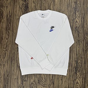 Moletom Nike Triple Swoosh Branco