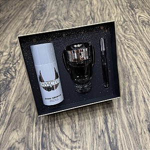 Kit Perfume Paco Rabanne Invictus Masculino Eau De Toilette 100ML