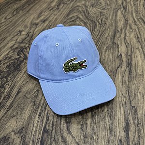 Boné Lacoste Big Croc 2025 Azul Bebê