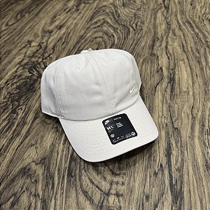 Boné Nike Club Swoosh Creme