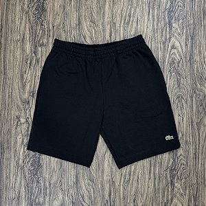 Short Lacoste GH0204 Preto Moletom