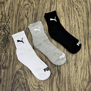 Meia Puma Cano Alto C/3 Sortido