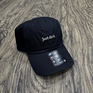Boné Nike Club Just do It Preto