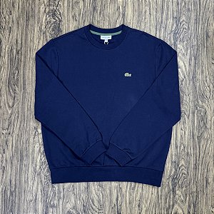 Moletom Lacoste SH0217 Azul Marinho