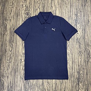 Polo Puma Classic Azul Marinho