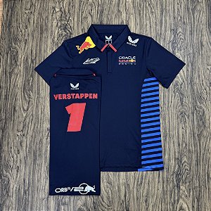 Polo Red Bull Racing Verstappen Azul Marinho