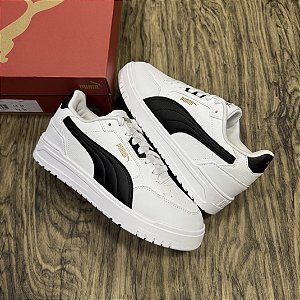 Tênis Puma Shuffle Downtown Branco c/ Preto