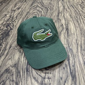 Boné Lacoste Big Croc Verde 2023