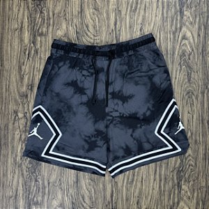 Short Nike Air Jordan Dri-Fit Preto com Cinza