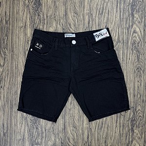 Short Jeans Brow Jeans 002 Preto