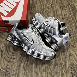 Tênis Nike Shox TL Fade Metallic Silver