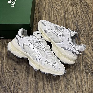 Tênis Lacoste L003 2K24 Branco/Cinza