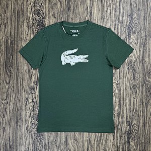 Camiseta Lacoste Big Logo TH2042 Verde