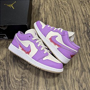 Tênis Nike Air Jordan 1 Low SE Peanut Butter & Jelly
