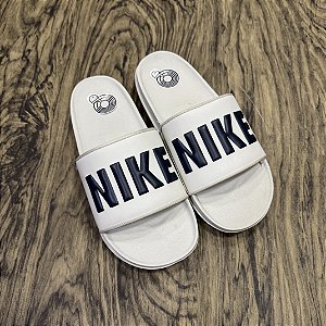 Chinelo Nike OffCourt Off-White