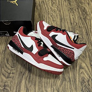 Tênis Nike Air Jordan Legacy 312 Low Chicago Red