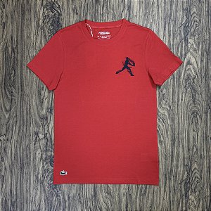 Camiseta Lacoste x Djokovic 2025 Vermelho
