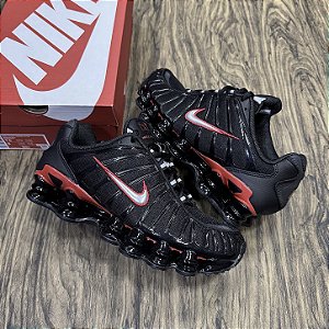 Tênis Nike Shox TL Black University Red
