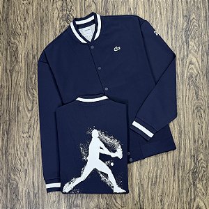 Jaqueta Lacoste Bomber X Novak Djokovic Azul