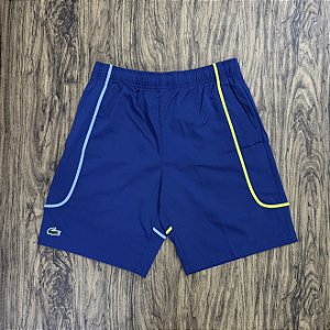 Short Lacoste Sport Colorblock Azul GH7460