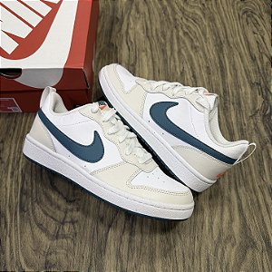 Tênis Nike Court Borough Low Phanton Bright