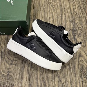 Tênis Lacoste Carnaby Plat Black/White
