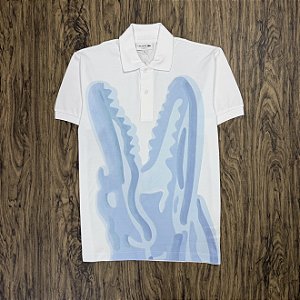 Polo Lacoste Big Logo PH2194 Branca