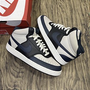 Tênis Nike Court Vision Mid Preto/Azul/Cinza