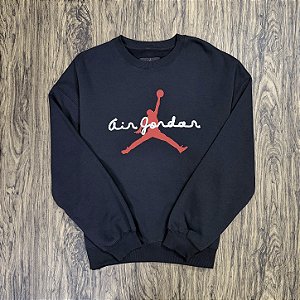 Moletom Nike Air Jordan Graphic Preto