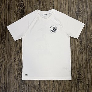 Camiseta Lacoste Miami Open Branca