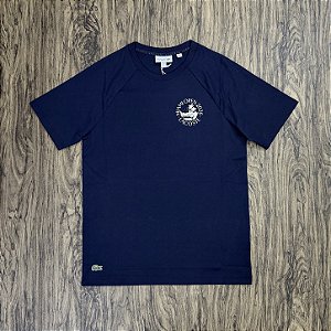 Camiseta Lacoste Miami Open Azul Marinho