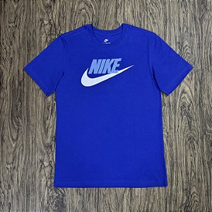 Camiseta Nike Sportswear Icon Futura Azul Royal
