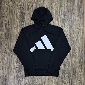 Moletom Adidas Big Logo Preto