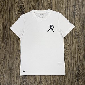 Camiseta Lacoste x Djokovic 2025 Branca