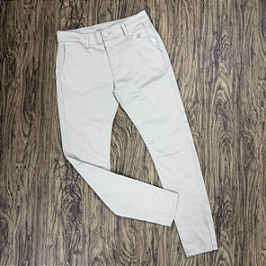 Calça City Denim Alfaiataria Areia 26003